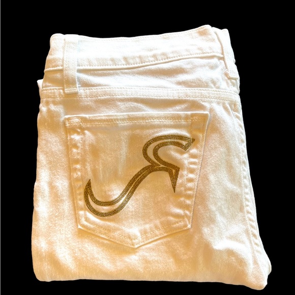 🎁 Rock & Republic White Posey Jeans - Picture 5 of 12